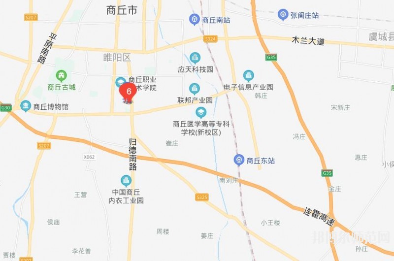 商丘幼兒師范學(xué)校地址在哪里