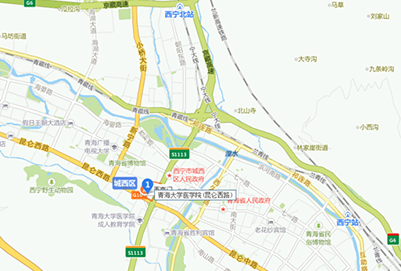 （青海大學(xué)醫(yī)學(xué)院）地理位置