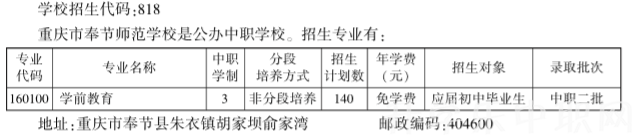 重慶市奉節(jié)師范學(xué)校