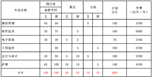 2020年成都城市學(xué)校招生簡章