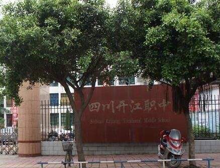 四川省開江縣職業(yè)中學(xué)建校迄今已有百余年歷史，是開江縣唯一的公辦省級(jí)重點(diǎn)職中，是四川省經(jīng)信委直屬高校幫扶基地校。學(xué)校主要開設(shè)有機(jī)械加工技術(shù)、電子電器應(yīng)用與維修、汽車運(yùn)用與維修、服裝制作與生產(chǎn)管理、計(jì)算機(jī)應(yīng)用、食品生物工藝、會(huì)計(jì)電算化7個(gè)專業(yè)，學(xué)校有教職工145人，研究生4人，其中專任教師133人，專業(yè)教師87人，“雙師型”教師70人，學(xué)校建有全國(guó)第９個(gè)“鄒六根工作室”及“林佐成工作室”?！半p工作室”自成立以來(lái)，以鄒六根“行動(dòng)德育”為指導(dǎo)，打造了“和合共生”的育人環(huán)境，為學(xué)?？焖侔l(fā)展，起到了推動(dòng)作用，學(xué)校成為了全國(guó)德育管理特色校，2020年被評(píng)為“全國(guó)中小學(xué)國(guó)防教育示范?！?。 　　學(xué)校以“相信每一個(gè)學(xué)生都能成功”為辦學(xué)理念；“厚德精技”為校訓(xùn)；“重品行、精專業(yè)”為教風(fēng)；“以德立人、以技立業(yè)”為學(xué)風(fēng)；“文明、自信、合作、創(chuàng)新”為校風(fēng)。學(xué)校以“創(chuàng)辦省級(jí)示范?！奔啊皩?shí)現(xiàn)校園整體搬遷、辦學(xué)規(guī)模達(dá)到5000人的國(guó)家級(jí)重點(diǎn)職業(yè)中學(xué)”為“十年規(guī)劃”奮斗目標(biāo)。到明年我校的實(shí)訓(xùn)大樓將會(huì)竣工投入使用，到2020年我校將完成整體遷建工程。